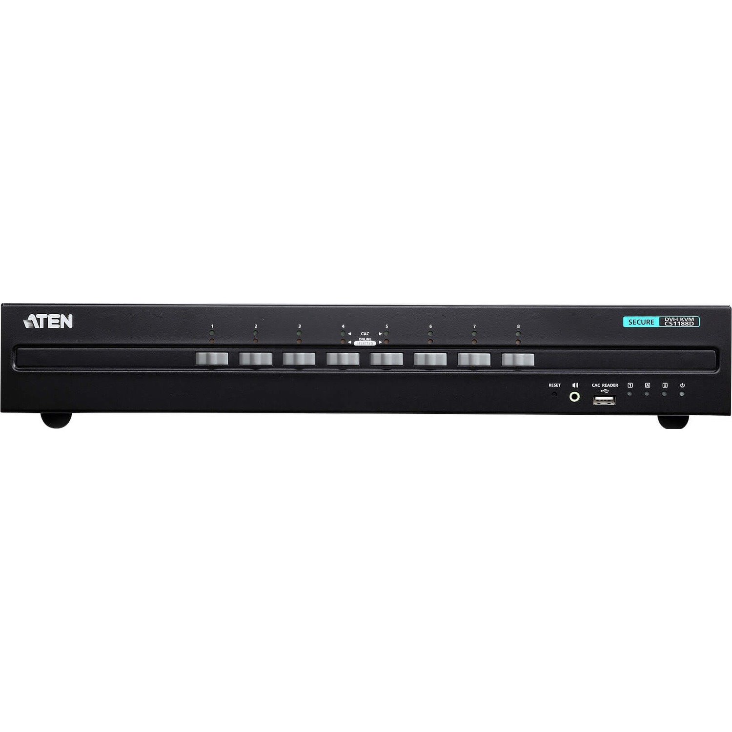 ATEN 8-Port USB DVI Secure KVM Switch (PSS PP v3.0 Compliant)-TAA Compliant