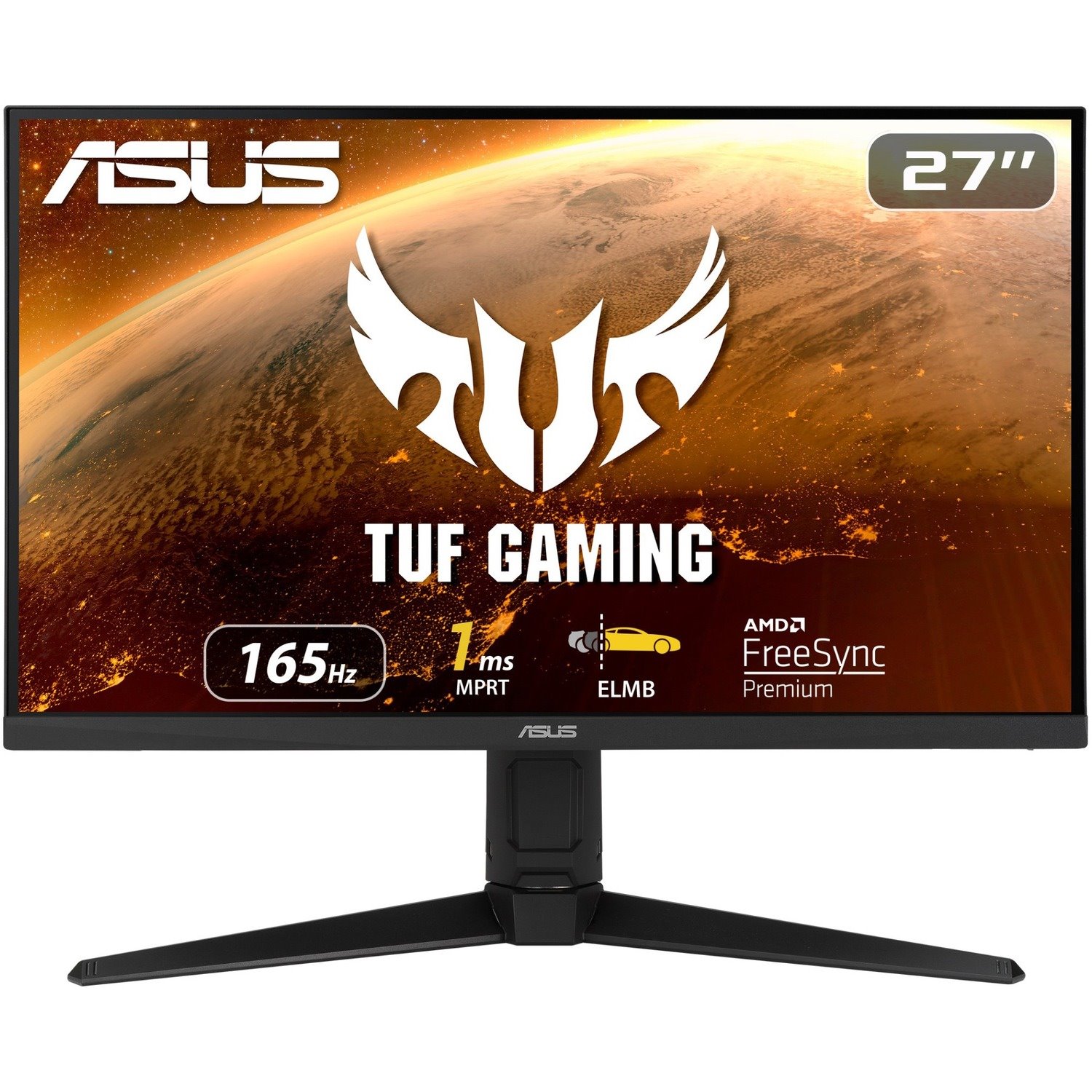 TUF VG279QL1A 27" Class Full HD Gaming LCD Monitor - 16:9 - Black