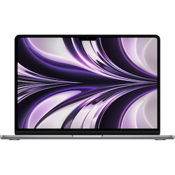 Apple MacBook Air MLXW3B/A 34.5 cm (13.6") Notebook - 2560 x 1664 - Apple M2 Octa-core (8 Core) - 8 GB Total RAM - 256 GB SSD - Space Gray