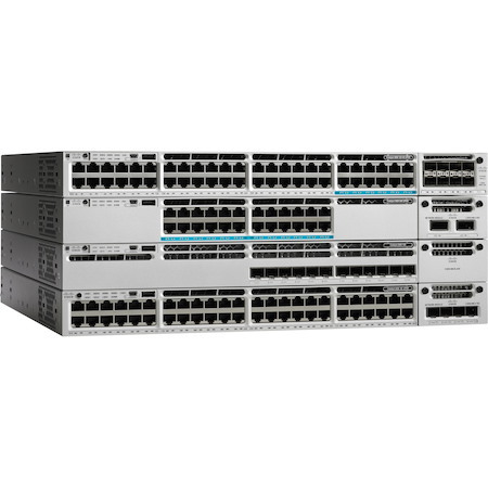 Cisco Catalyst 3850 3850-48U 48 Ports Manageable Layer 3 Switch - Gigabit Ethernet - 10/100/1000Base-T - Refurbished