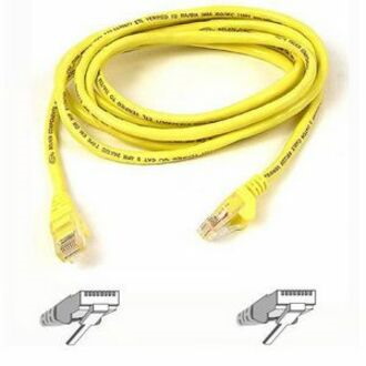 Belkin A3L980B03M-YLWS 3 m Category 6 Network Cable