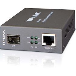 TP-LINK MC220L - Gigabit SFP to RJ45 Fiber Media Converter