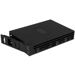 StarTech.com Drive Bay Adapter for 3.5" Serial Attached SCSI (SAS), SATA/600 - Serial ATA/600 Host Interface Internal - Black