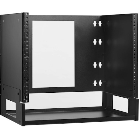 Tripp Lite by Eaton 8U Wall-Mount Bracket with Shelf for Small Switches and Patch Panels, Hinged