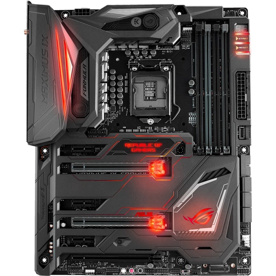 Asus ROG Maximus IX Formula Desktop Motherboard - Intel Z270 Chipset - Socket H4 LGA-1151 - ATX