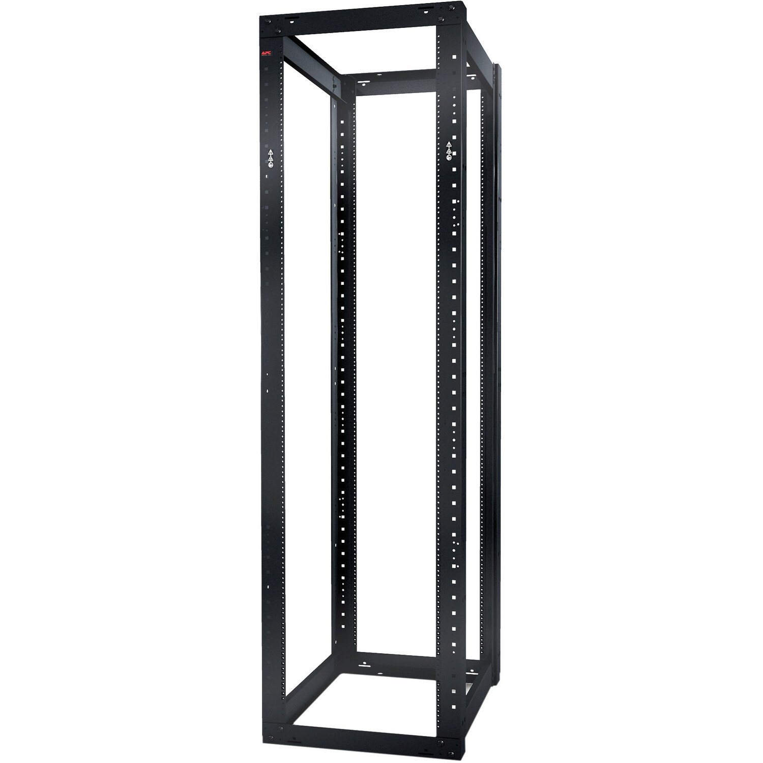 APC by Schneider Electric NetShelter 44U Floor Standing Rack Frame for Networking - 482.60 mm Rack Width - Black