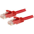 StarTech.com 1.5m CAT6 Ethernet Cable - Red Snagless Gigabit - 100W PoE UTP 650MHz Category 6 Patch Cord UL Certified Wiring/TIA