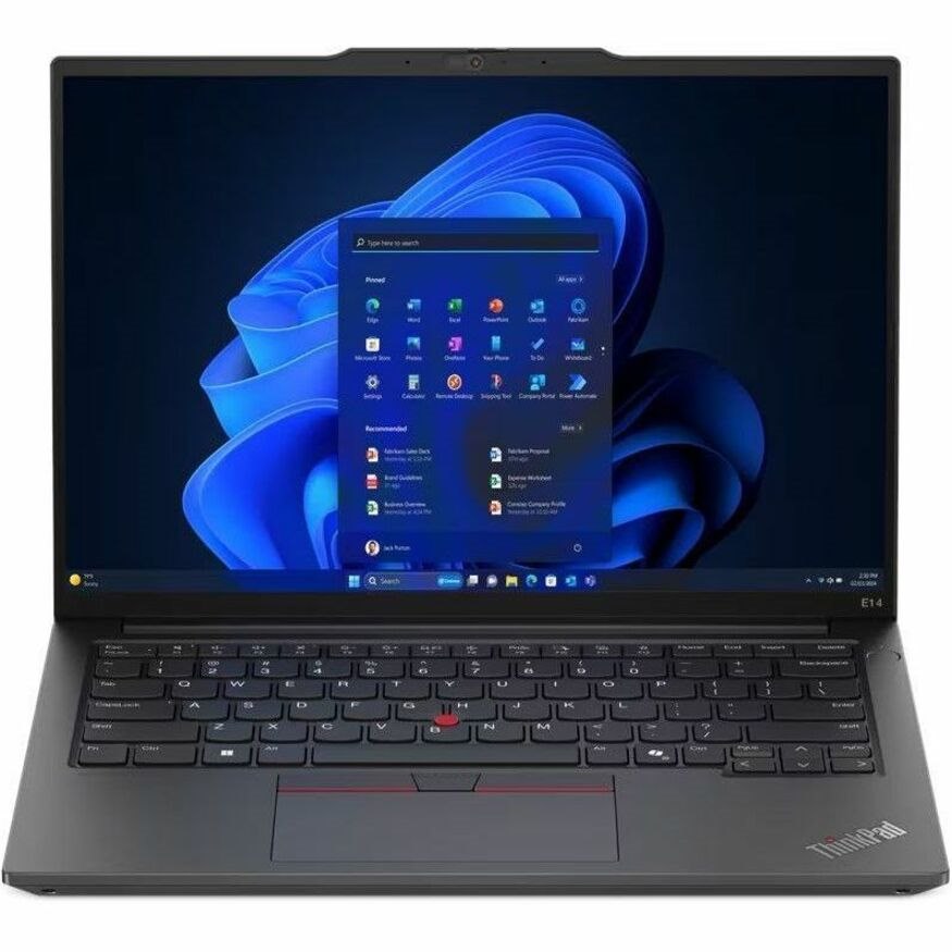 Lenovo ThinkPad E14 Gen 6 21M3000QUS 14" Touchscreen Notebook - WUXGA - AMD Ryzen 7 7735U - 16 GB - 512 GB SSD - English Keyboard - Black