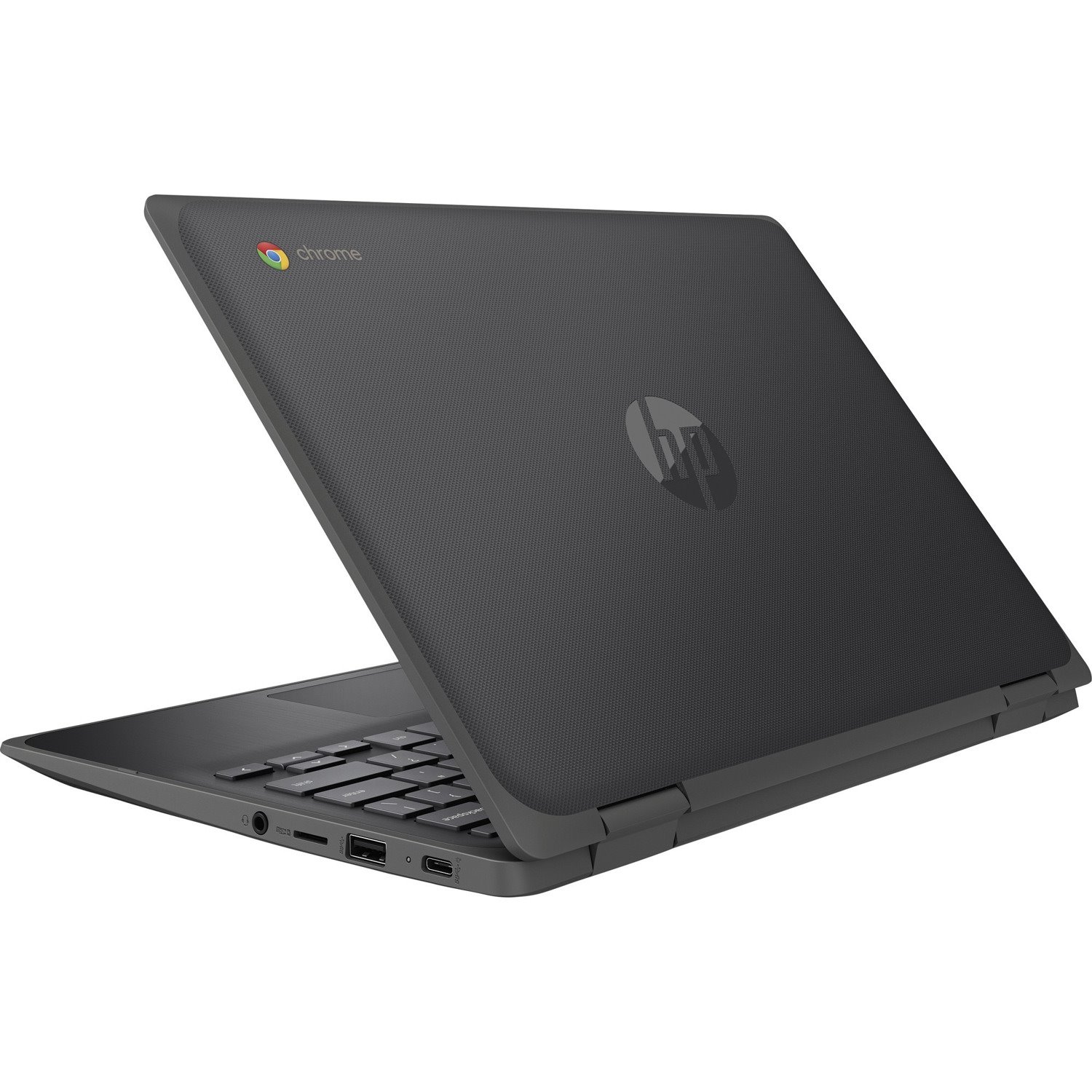 HP Chromebook x360 11 G3 EE 11.6" Touchscreen Convertible 2 in 1 Chromebook - HD - 1366 x 768 - Intel Celeron N4120 Quad-core (4 Core) 1.10 GHz - 4 GB Total RAM - 32 GB Flash Memory - Chalkboard Gray