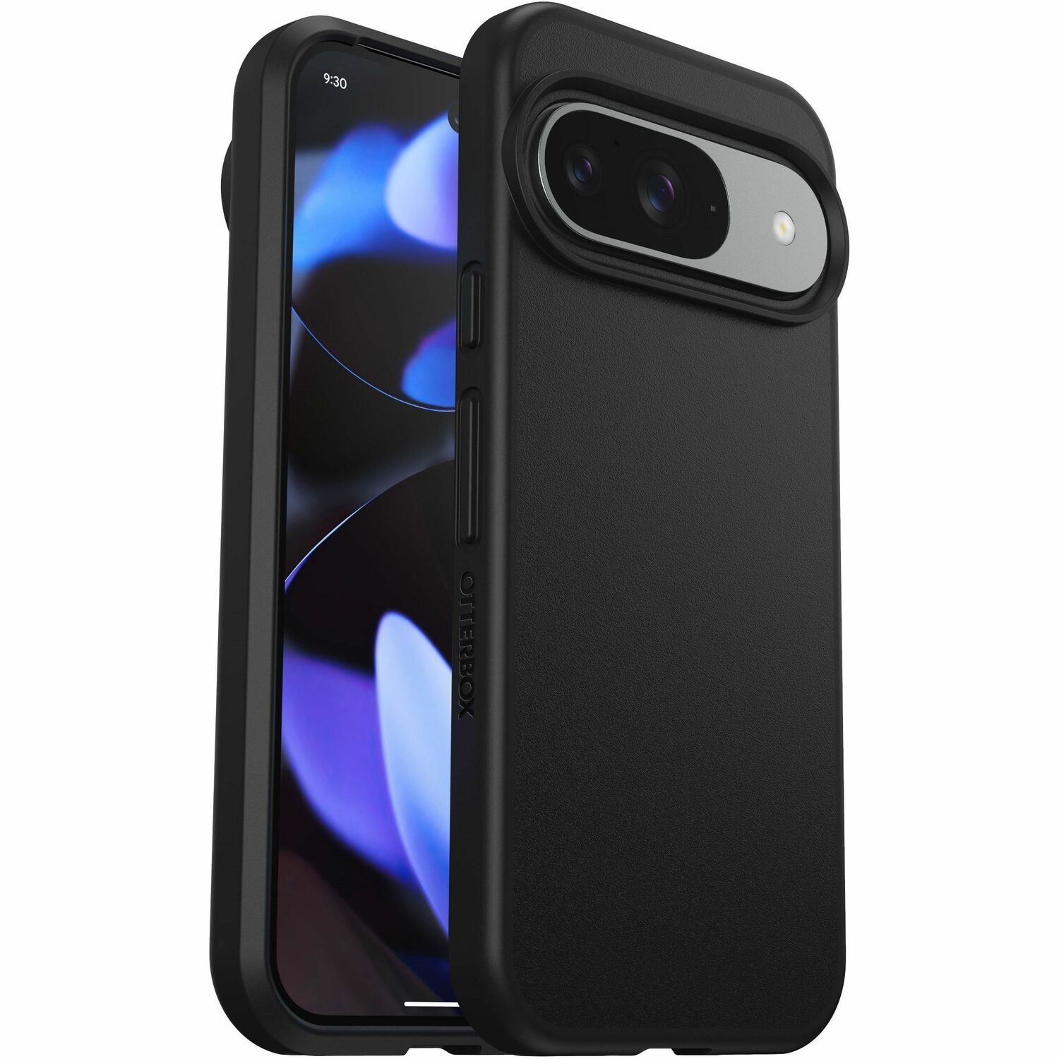 OtterBox React Case for Google Pixel 9, Pixel 9 Pro Smartphone - Black