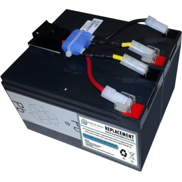 eReplacements Compatible Sealed Lead Acid Battery Replaces APC SLA48, APC RBC48, for use in APC Smart-UPS DLA750, DLA750I, SIA750ICH-45, SMT750, SMT750I, SMT750ICH, SMT750TW, SMT750US, SUA750, SUA750I, SUA750IX38