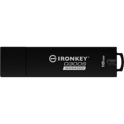 IronKey D300SM 16 GB USB 3.1 Flash Drive - 256-bit AES - TAA Compliant