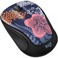 Logitech Design Collection Limited Edition Wireless Mouse with Colorful Designs - USB Unifying Receiver, 12 months AA Battery Life, Portable & Lightweight, Easy Plug & Play with Universal Compatibility - FOREST FLORAL
