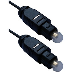 QVS 6ft Toslink Digital/SPDIF Optical UltraThin Audio Cable