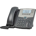 Cisco SPA514G IP Phone - Corded - 3 Multiple Conferencing - Dark Gray, Silver