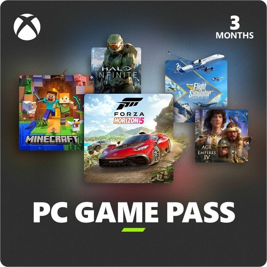 Microsoft PC Game Pass - Subscription Licence - 1 License - 3 Month