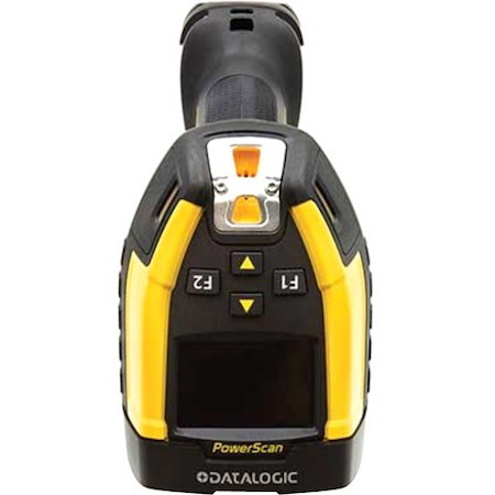 Datalogic PowerScan PM9600-HP Industrial, Warehouse, Manufacturing, Logistics, Retail, Inventory Handheld Barcode Scanner - Wireless Connectivity - Black, Yellow