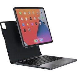 Brydge 11 MAX+ BRY4032 Keyboard/Cover Case for 11" Apple iPad Pro (2018), iPad Pro (2nd Generation), iPad Pro (3rd Generation), iPad Pro (4th Generation), iPad Air (4th Generation) Tablet - Space Gray