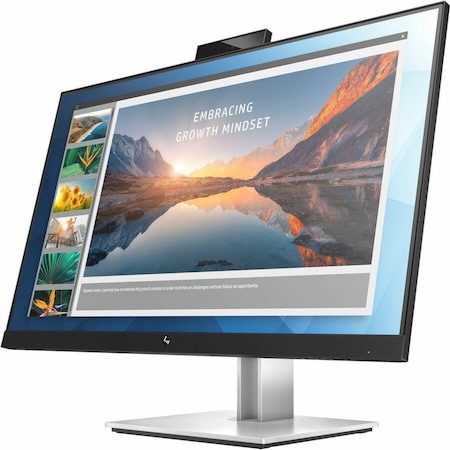 HP E24d G4 24" Class Webcam Full HD LED Monitor - 16:9