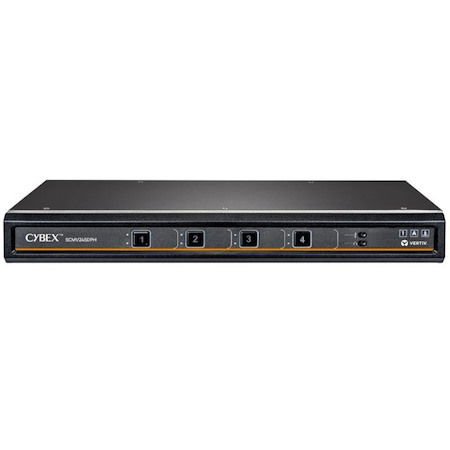 Vertiv Cybex Secure MultiViewer KVM Switch 8 port | NIAP Approved | Dual AC