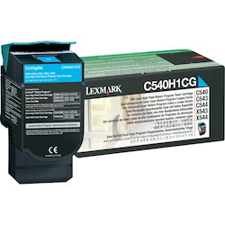 Lexmark C540H1CG Original Laser Toner Cartridge - Cyan Pack