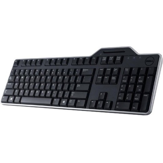 Dell KB813 Keyboard - Cable Connectivity - USB Interface - English (US), English (Europe) - QWERTY Layout - Black