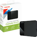 Toshiba Canvio Ready HDTP310XK3AA 1 TB Portable Hard Drive - External - Black