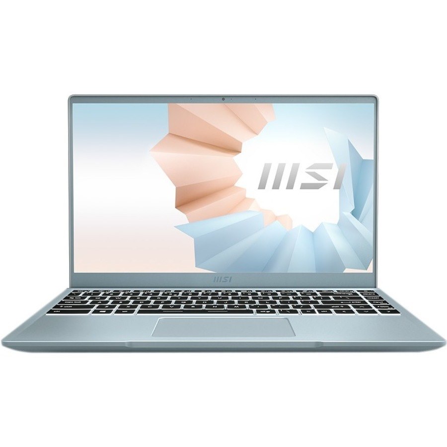 MSI Modern 14 B11MO-610 14" Rugged Notebook - Full HD - Intel Core i7 11th Gen i7-1165G7 - 8 GB - 512 GB SSD - Blue Stone