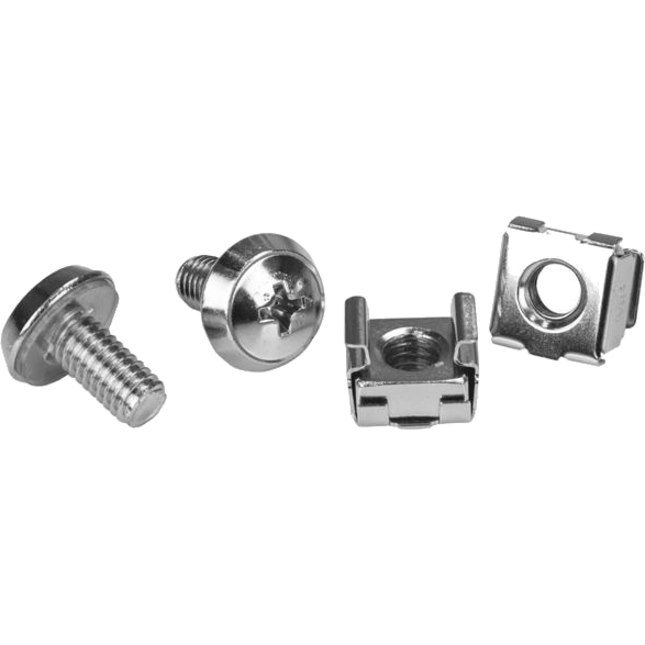 StarTech.com 100 Pkg M6 Mounting Screws and Cage Nuts for Server Rack Cabinet