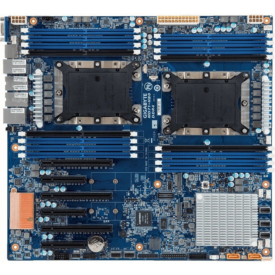 Gigabyte MD71-HB0 Server Motherboard - Intel C622 Chipset - Socket P LGA-3647 - Extended ATX