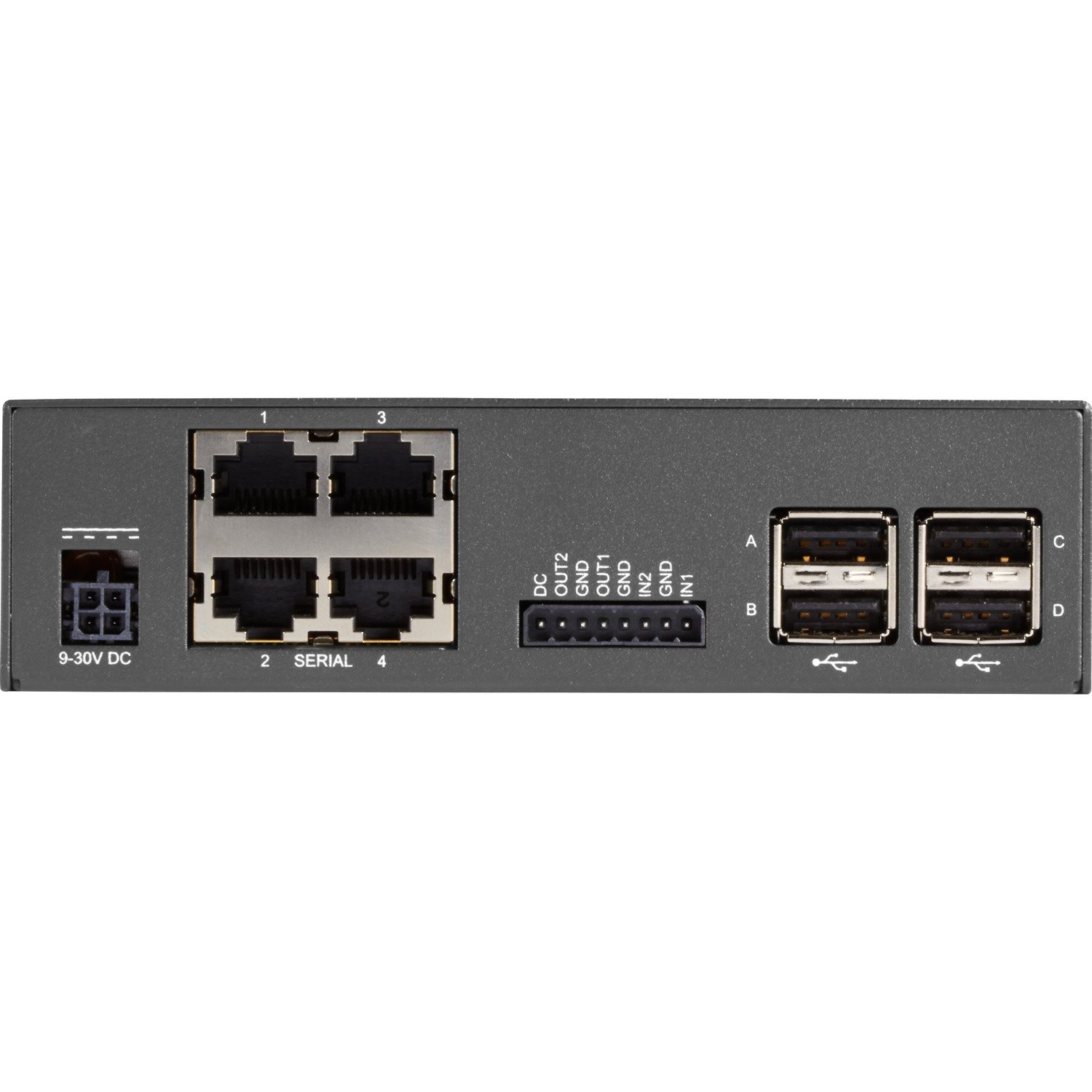 Black Box LES1600 Series Console Server - Cisco Pinout, 4-Port