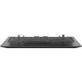 Toshiba Keyboard - Docking Connectivity - Proprietary Interface - ClickPad, TouchPad - Metallic Black