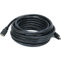 Monoprice Commercial Series Standard HDMI Extension Cable with Ethernet, 25ft Black