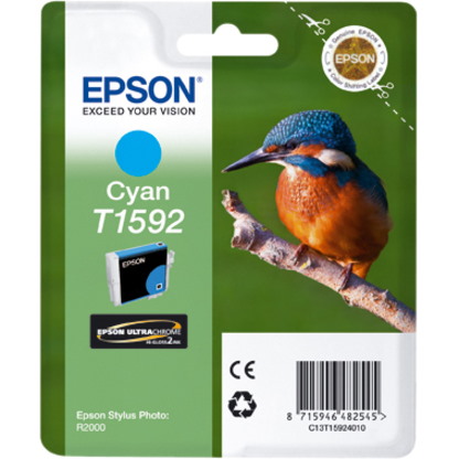 Epson UltraChrome Hi-Gloss2 T1592 Original Inkjet Ink Cartridge - Cyan Pack