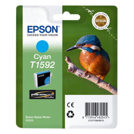 Epson UltraChrome Hi-Gloss2 T1592 Original Inkjet Ink Cartridge - Cyan Pack