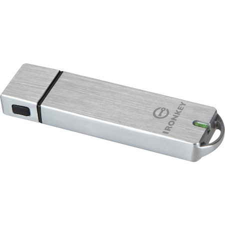 IronKey Basic S1000 16 GB USB 3.0 Flash Drive - 256-bit AES