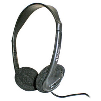 Verbatim Wired Over-the-head Binaural Stereo Headphone