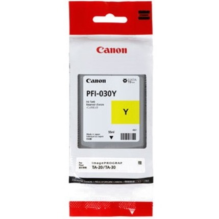 Canon PFI-030 Y Original Inkjet Ink Cartridge - Yellow Pack