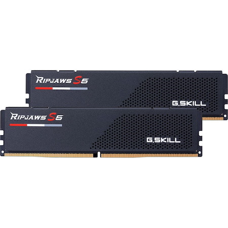G.SKILL Ripjaws S5 RAM Module for Motherboard, Desktop PC - 32 GB (2 x 16GB) - DDR5 5200/PC5-41600 DDR5 SDRAM - 5200 MHz - CL36 - 1.20 V