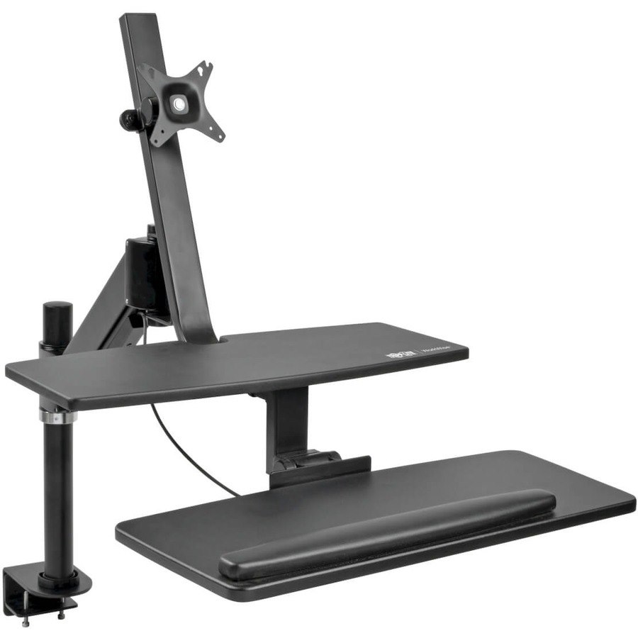 Eaton Tripp Lite Series WorkWise Height-Adjustable Sit-Stand Workstation, Single-Monitor, Clamp-on