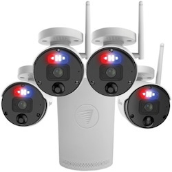 Swann SecureAlert 8 Megapixel 4 Channel Night Vision Wired, Wireless Video Surveillance System 1 TB HDD