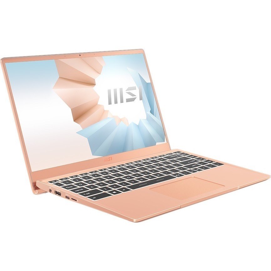 MSI Modern 14 B11MO-607 14" Rugged Notebook - Full HD - 1920 x 1080 - Intel Core i5 11th Gen i5-1135G7 900 MHz - 8 GB Total RAM - 512 GB SSD - Beige Mousse