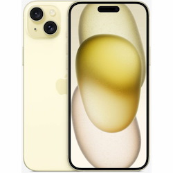Apple iPhone 15 Plus 256 GB Smartphone - 6.7" OLED 2796 x 1290 - Hexa-core (EverestDual-core (2 Core) 3.46 GHz + Sawtooth Quad-core (4 Core) 2.02 GHz - 6 GB RAM - iOS 17 - 5G - Yellow