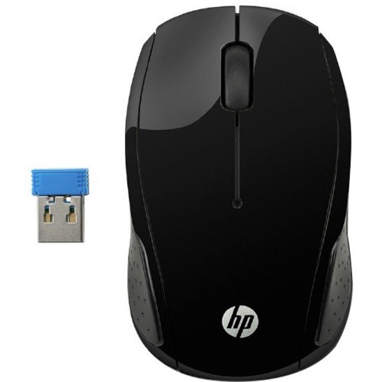 HP 220 Mouse - Radio Frequency - USB - Optical - 3 Button(s) - Red
