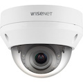 Wisenet QNV-8080R 5 Megapixel HD Network Camera - Dome - White