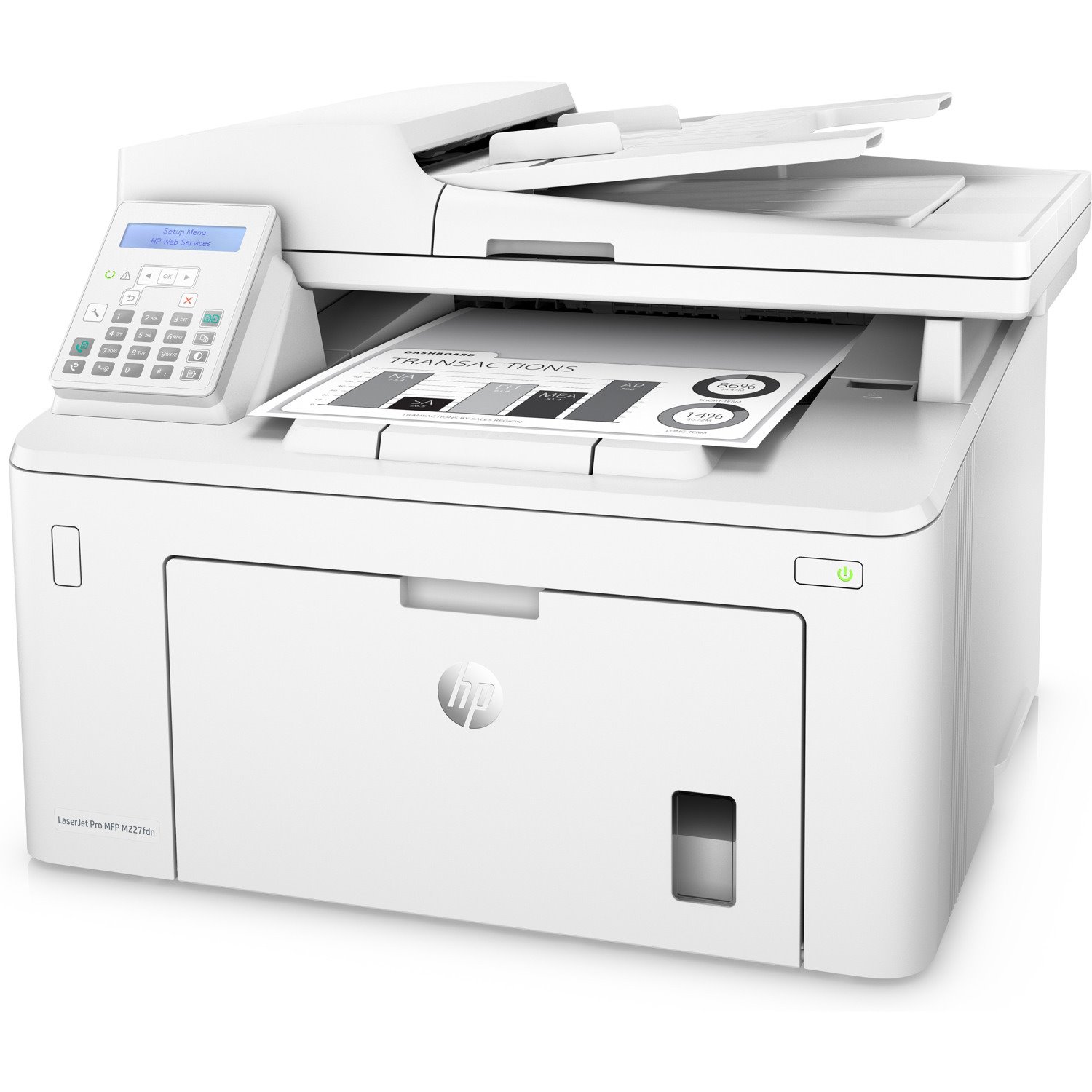 Hp laserjet mfp m227fdn как сканировать