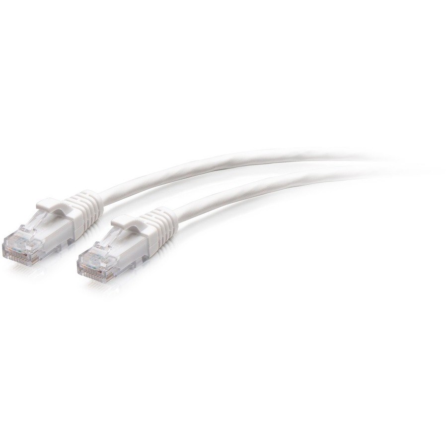 C2G 5ft Cat6a Snagless Unshielded (UTP) Slim Ethernet Cable - Cat6a Slim Network Patch Cable - PoE - White