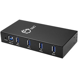 SIIG 4-Port Industrial USB 3.0 Hub with 15KV ESD Protection