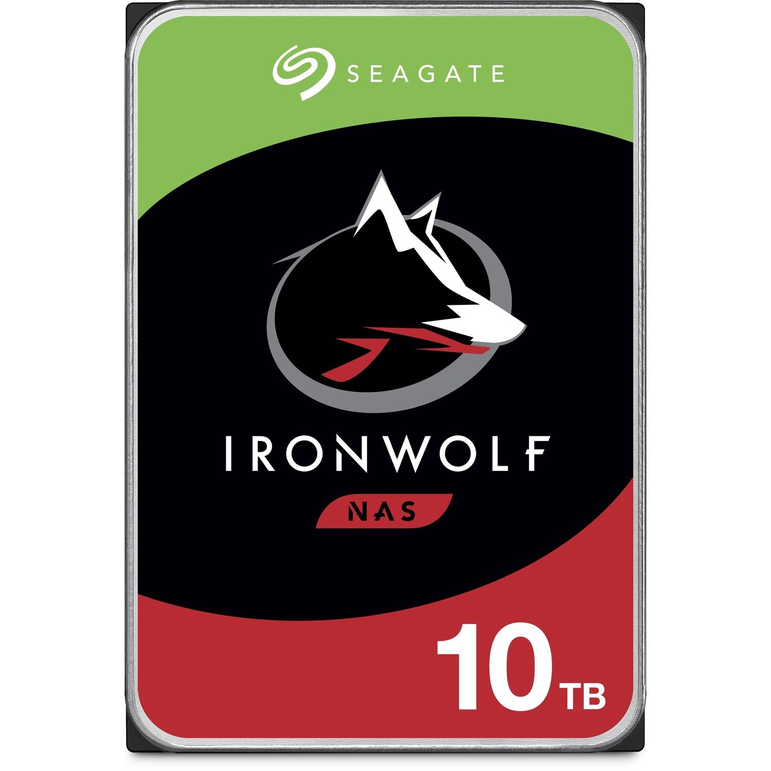 Seagate IronWolf NAS HDD 3.5" Internal SATA 10TB NAS HDD, 7200 RPM, 3 Year Warranty