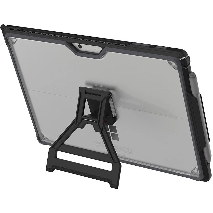 Survivor Endurance Carrying Case Microsoft Surface Pro 7+, Surface Pro 7 Tablet - Black